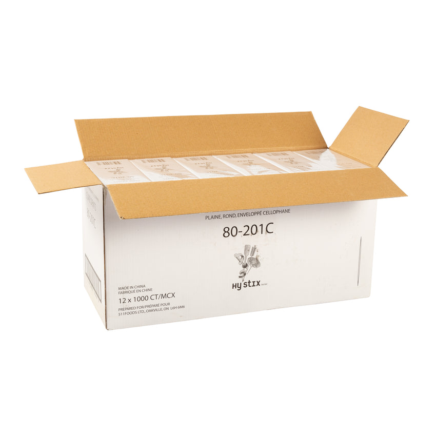 Toothpick Plain Cello Wrapped, Case 1000x12