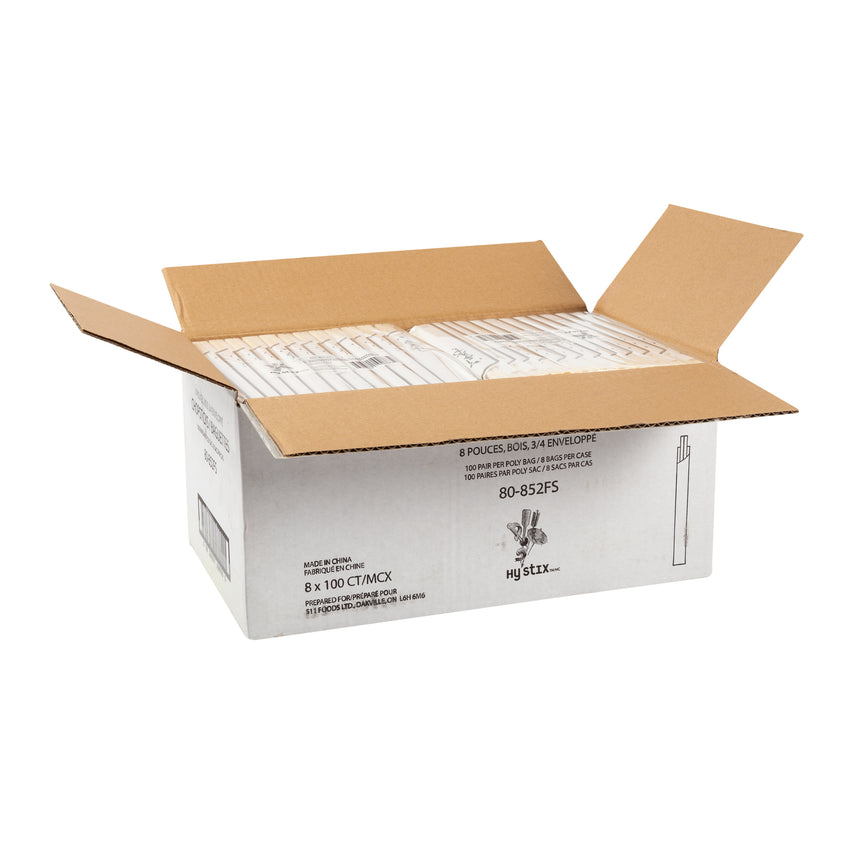 Chopstick Birch 3/4 Wrapped, Case 100x8