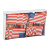 Toothpick Flag American, Case 144x10