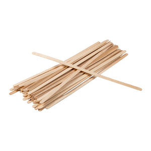 Wooden Stirrer Coffee Round End 7