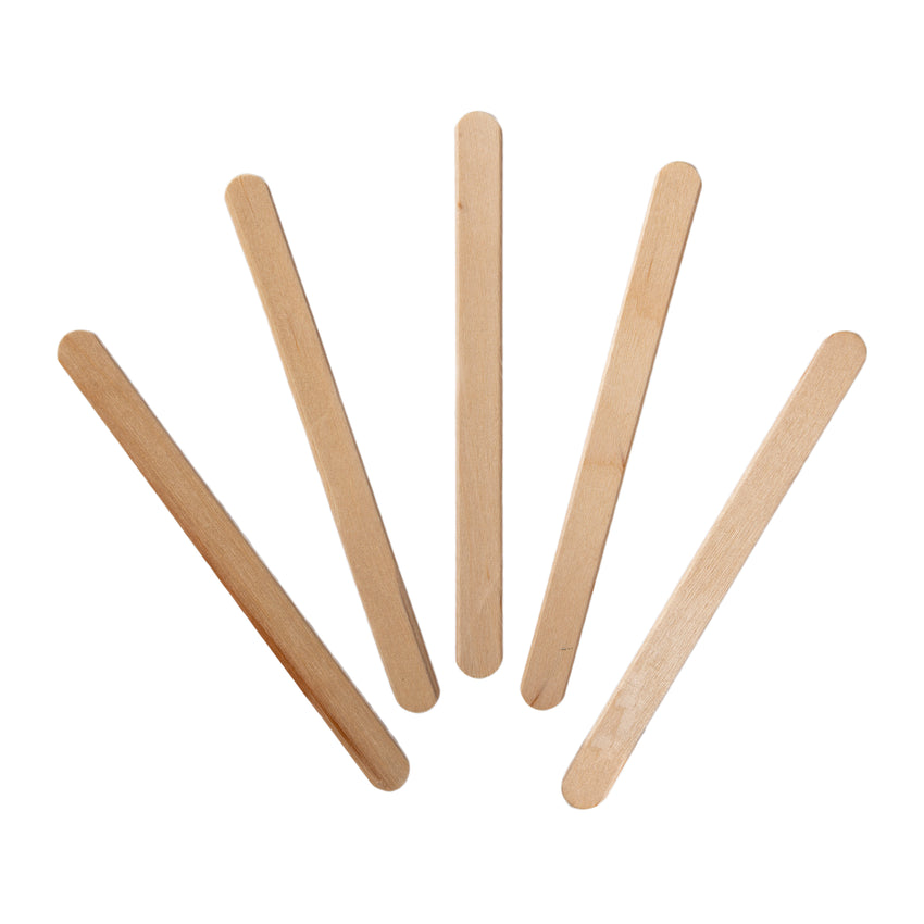 Popsicle Sticks Natural Bulk 4.5x0.375 Inches by Cosplay Supplies