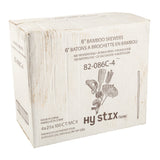 Skewer Bamboo 6", Case 100x25x4