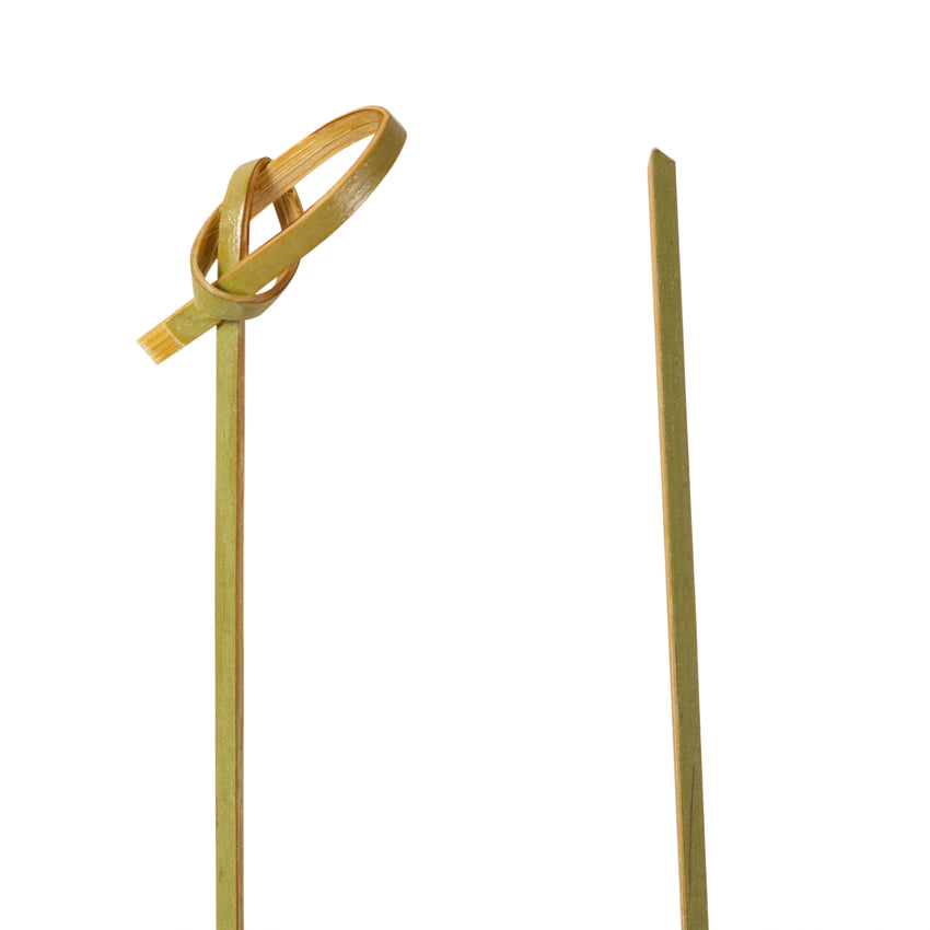 Skewer Knotted Bamboo 4", Case 100x10