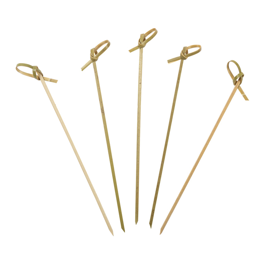 Skewer Knotted Bamboo 6", Case 100x10