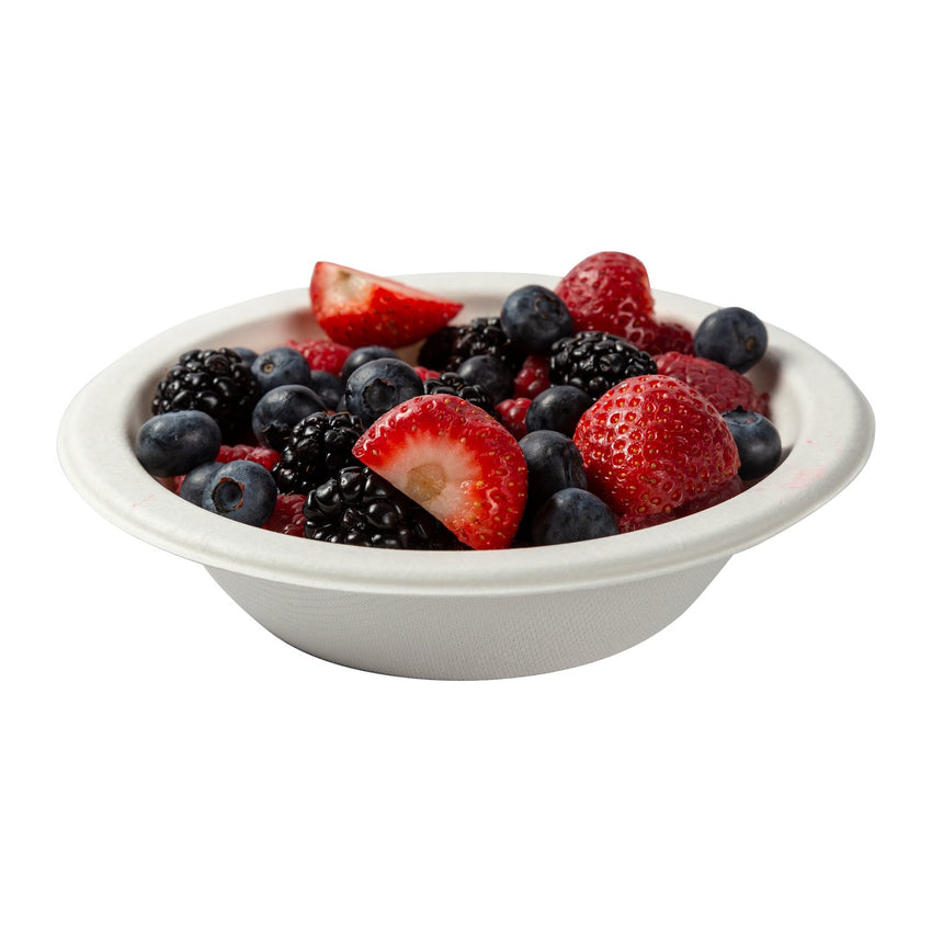 12 oz Round Bowls, Bowl With Food Content