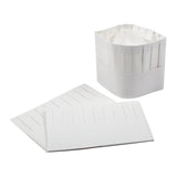 Chef Hat Paper 7" Flat Pack, Case 25