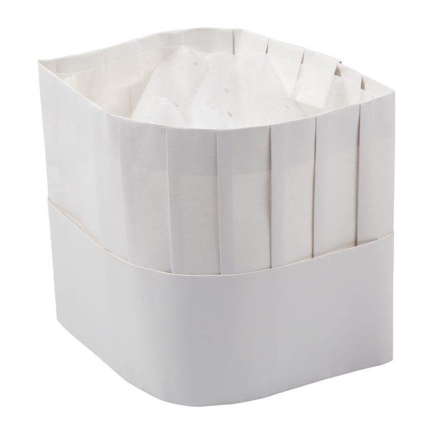 Chef Hat Paper 7" Flat Pack, Case 25