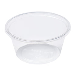 2 OZ COMPOSTABLE CLEAR PLA PORTION CUP