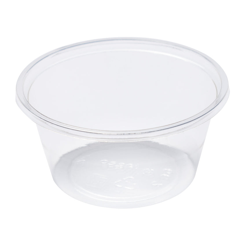 2 OZ COMPOSTABLE CLEAR PLA PORTION CUP