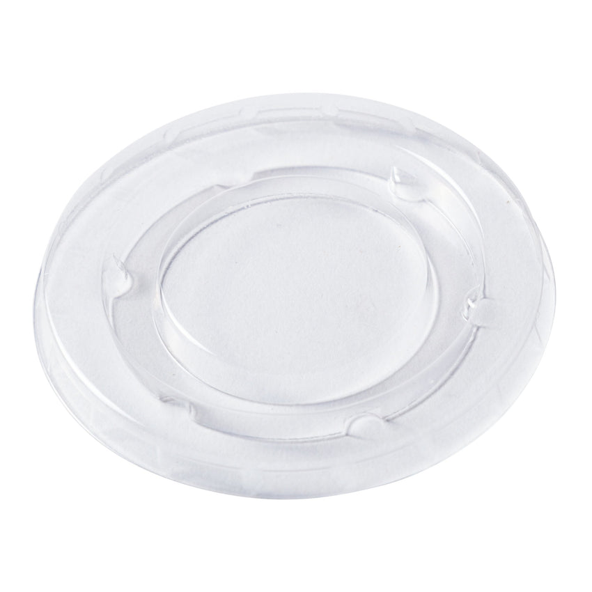 2 oz Compostable Clear PLA Lid