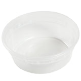 Combo, Deli Container, PP, With Lid, Clear, 8 Oz, No lid
