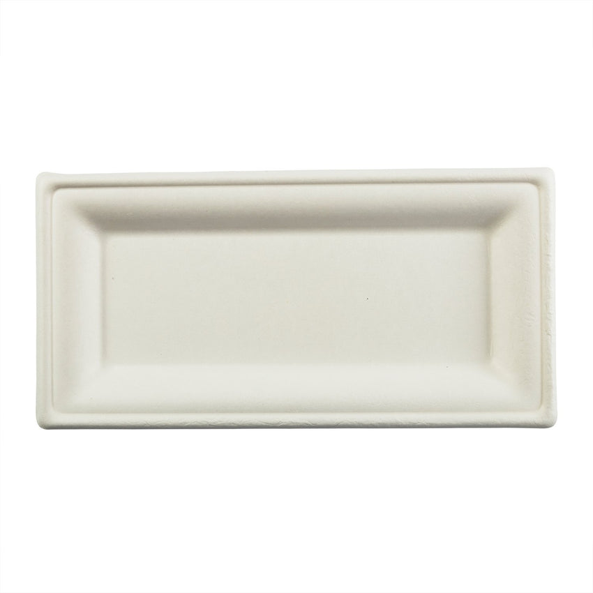 Rectangle Plates 10" x 5", Overhead View