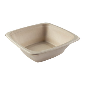 24 oz Tan Bowls Square