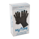 Glove Nitrile PF Black Disp, Case 100x10