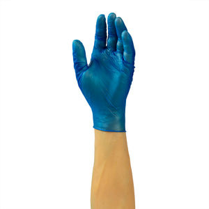 Glove FS Vinyl PF Blue, Case 100x10