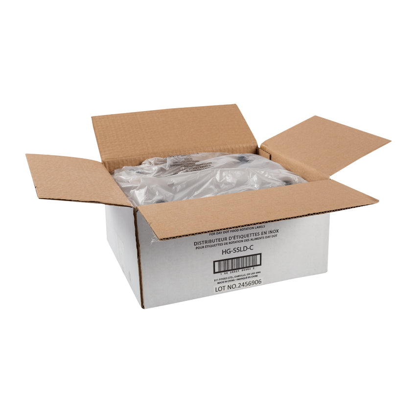 Docet Label Back Box Day Dot Label Dispenser Stainless Steel, Case 1 – ACR Canada