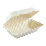 Hoagie Hinged Lid Containers 9" x 6"