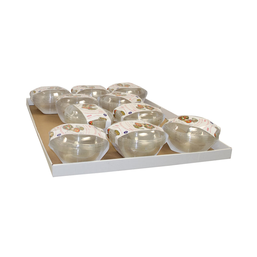 Bowl Kit 4pc w Bowl Lid Serving Utensils, Case 4x60