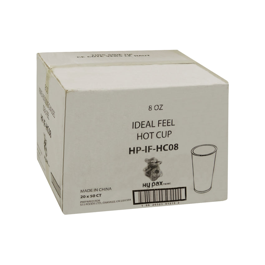 Cup Ideal Feel Hot 8oz, Case 50x20