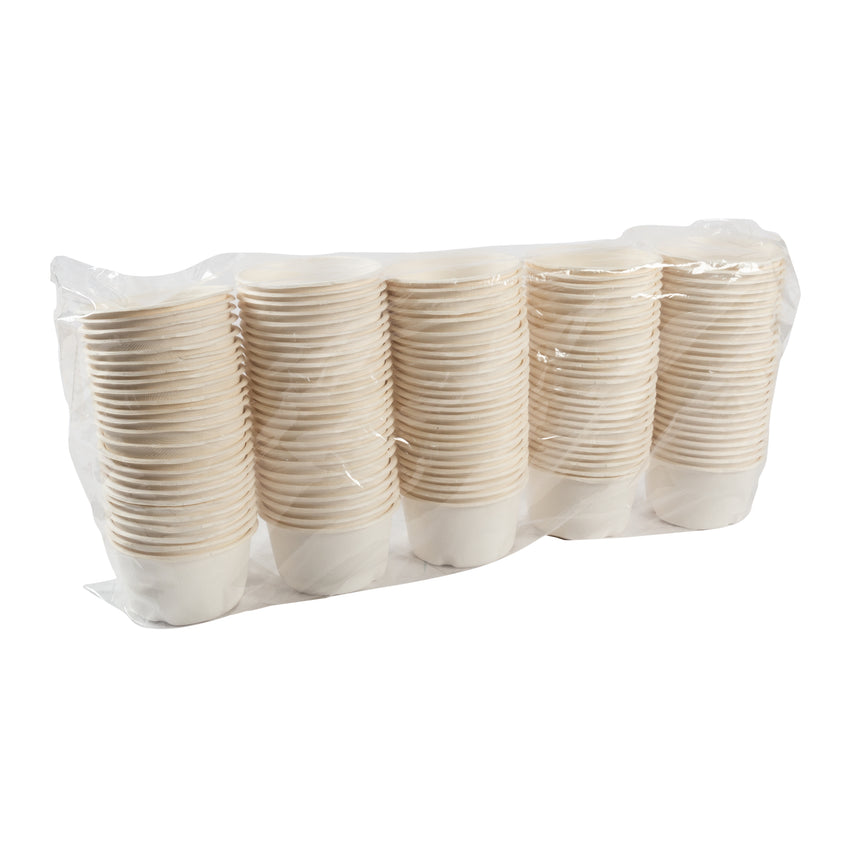Take Out Food Container Natural Molded Fiber 12oz, Case 125x8