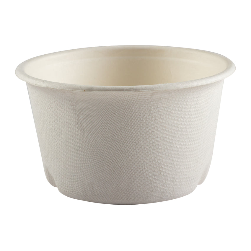 Take Out Food Container Natural Molded Fiber 12oz, Case 125x8