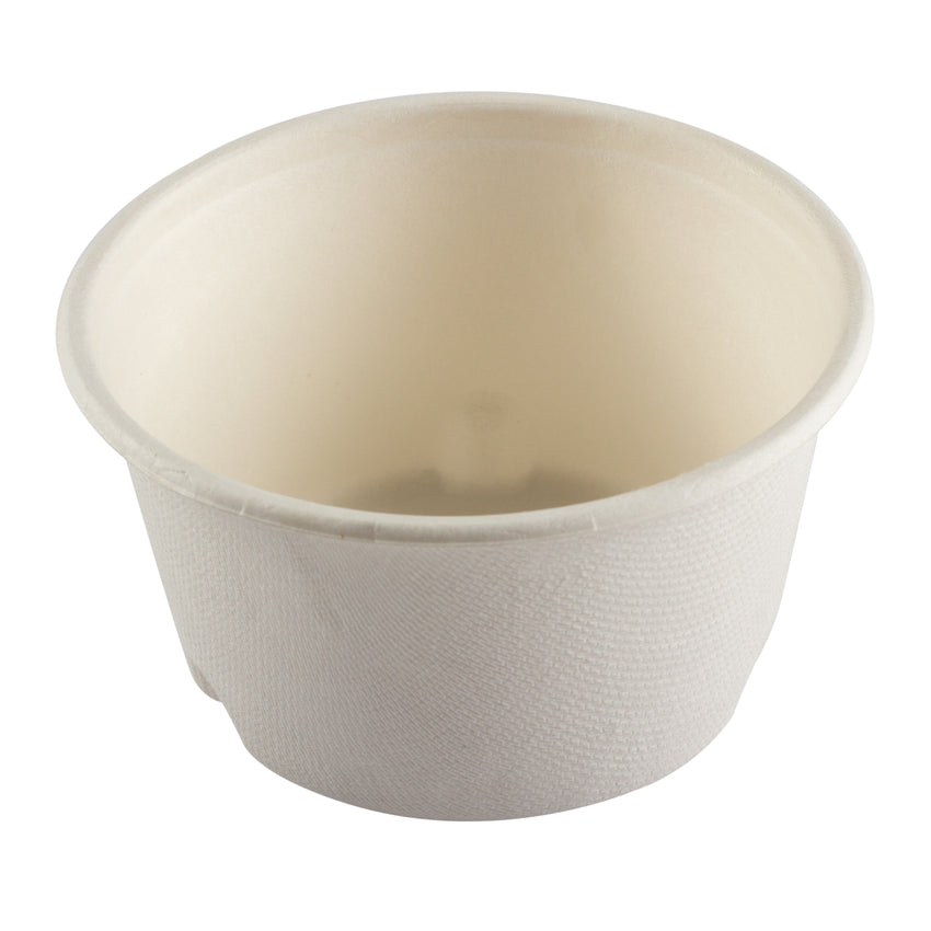 Take Out Food Container Natural Molded Fiber 12oz, Case 125x8