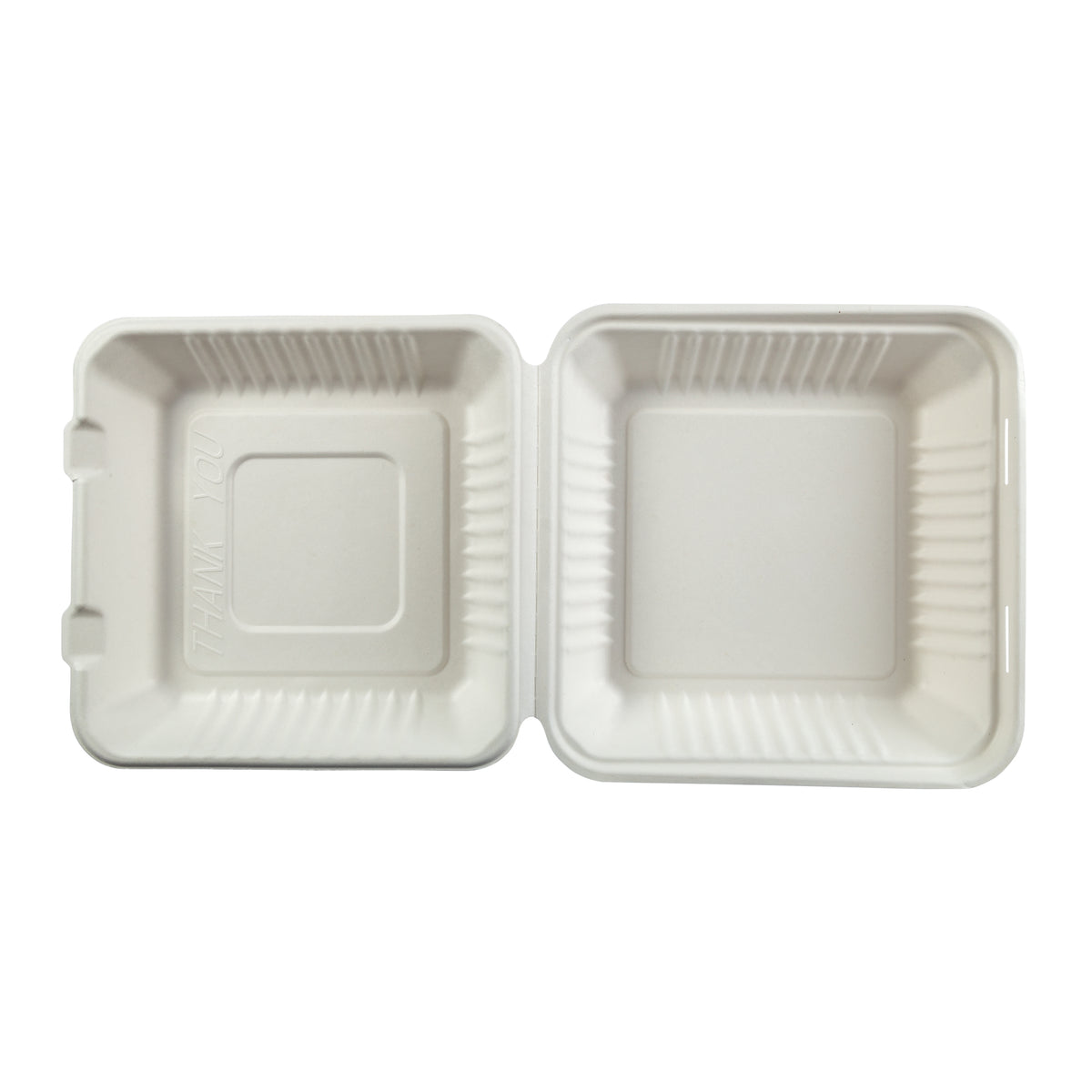 Clamshell Natural Molded Fiber Large, Case 50x4 – 511Foodservice