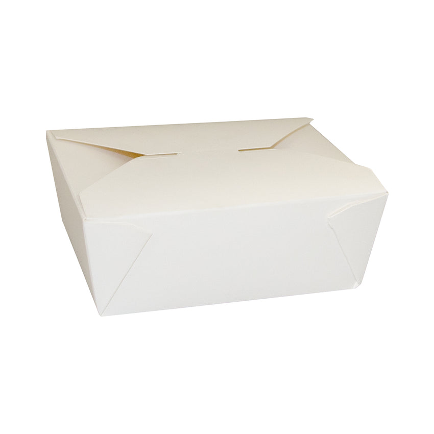 Take Out Food Container #9 HW White, Case 50x4