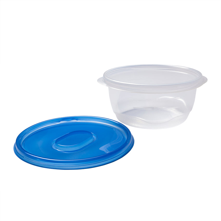 Container Big Bowl w Lid PP BPA Free 48oz, Case 6x8