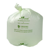 Garbage Bag Compostable 26x36" XStr Green, Case 25x8