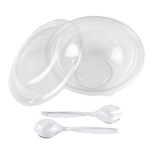 Bowl Kit 4pc w Bowl Lid Serving Utensils, Case 4x60