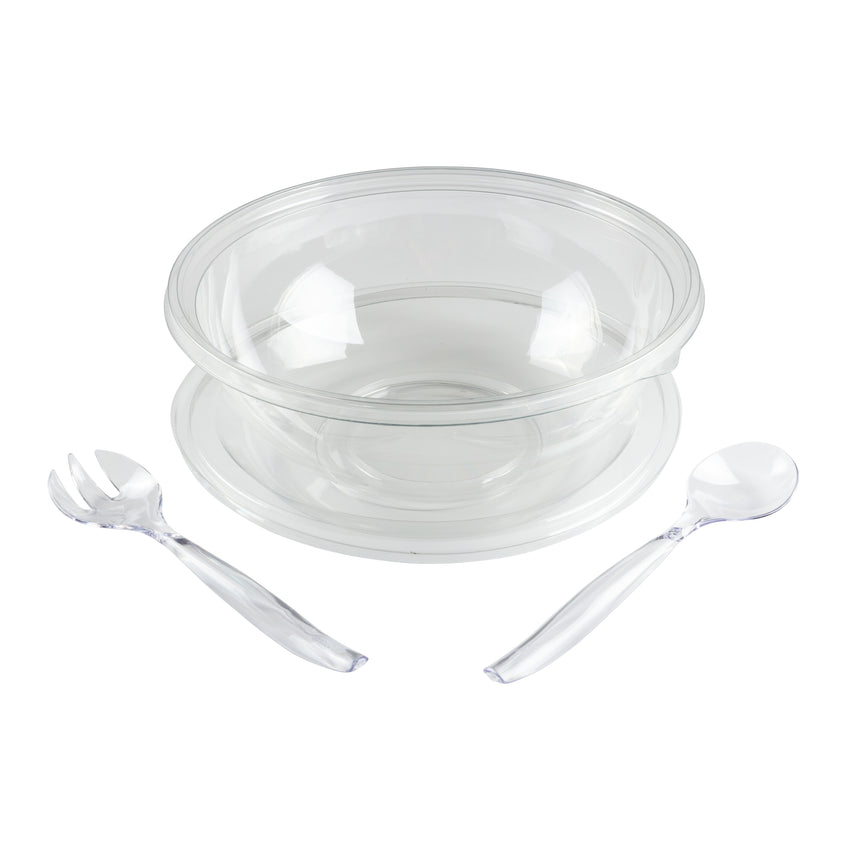 Bowl Kit 4pc w Bowl Lid Serving Utensils, Case 4x60