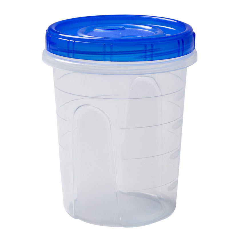 Container Twist Top w Lid PP BPA Free 32oz, Case 5x8