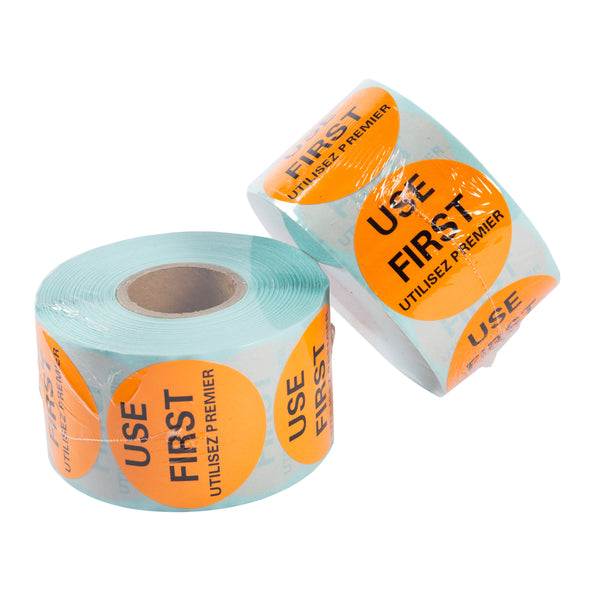 Use First Pink Label Day Spot Use 1st Removable Label 1.5
