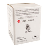 Day Spot 3/4" Wednesday Cld Temp Bilingual, Case 2000x2x20