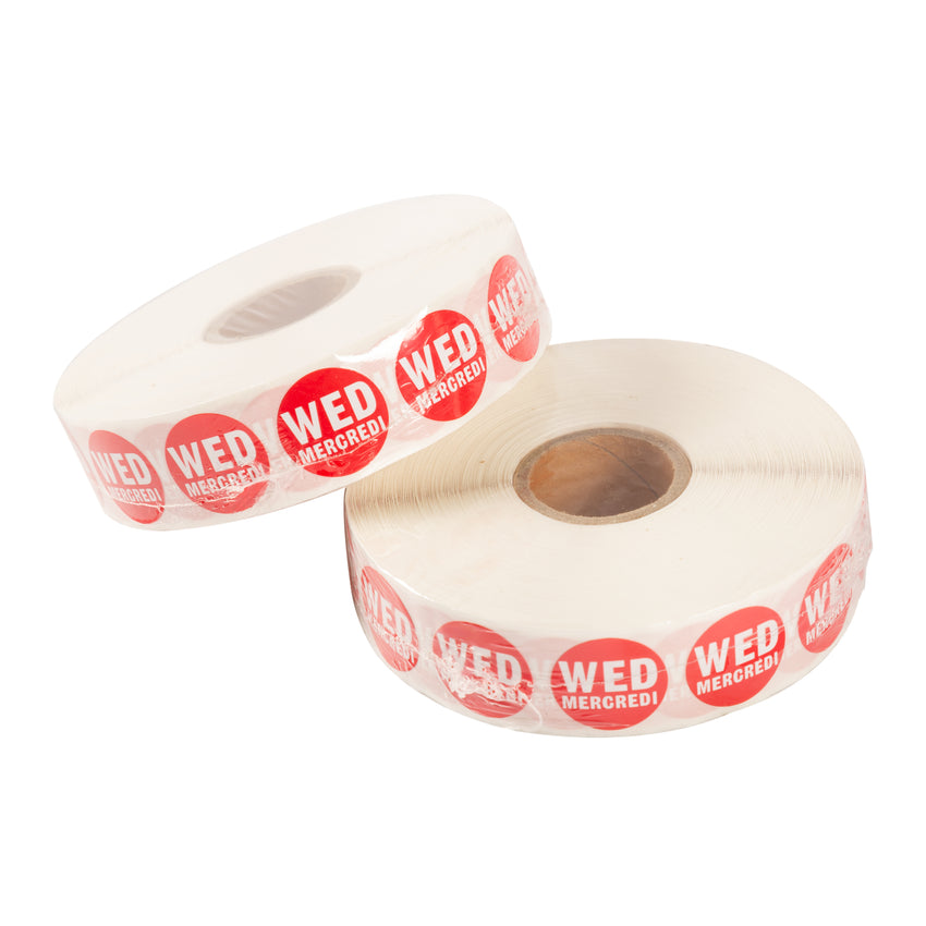 Day Spot 3/4" Wednesday Cld Temp Bilingual, Case 2000x2x20