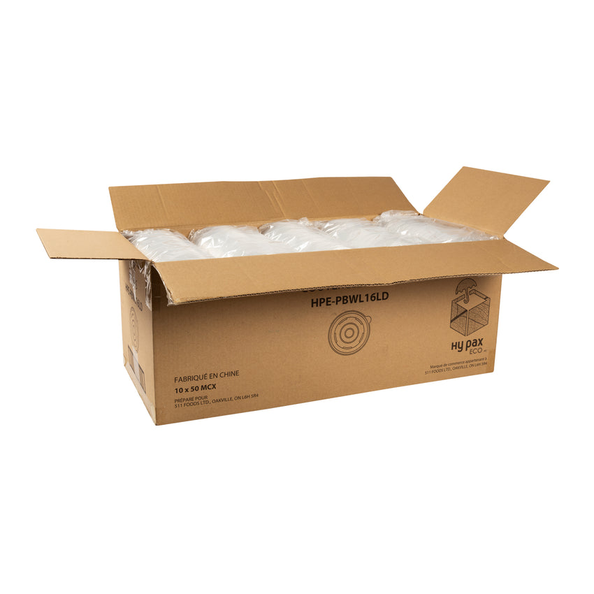 Lid for Paper Container 16oz, Case 500
