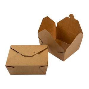 Take Out Food Container #8 Natural, Case 50x6