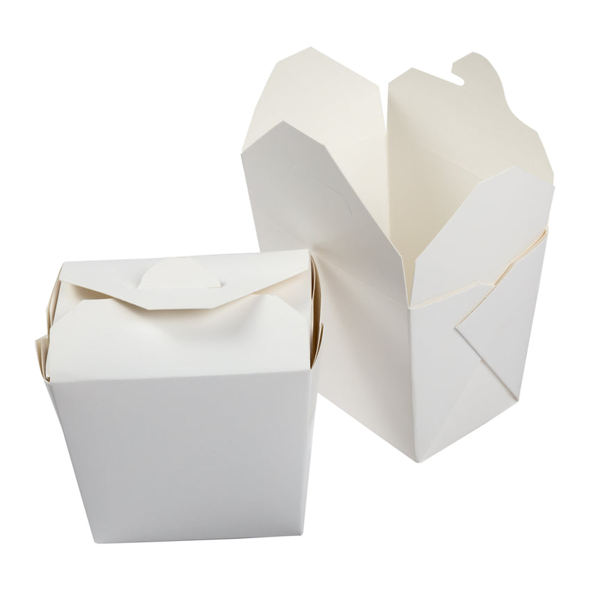 Food Pail Paper 16oz White, Case 40x10