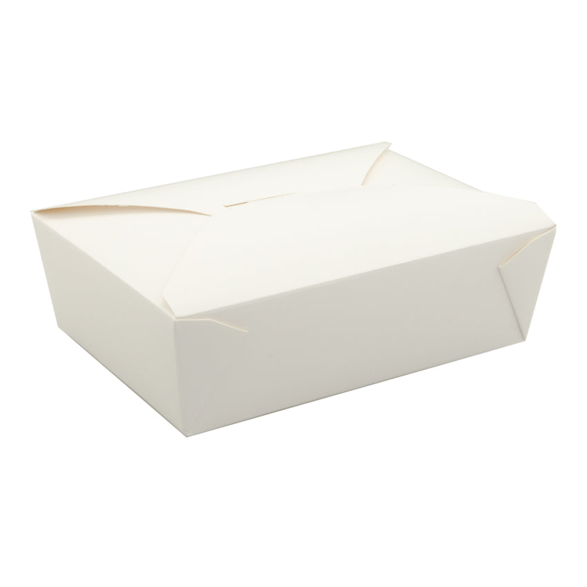 Take Out Food Container #3 White, Case 50x4