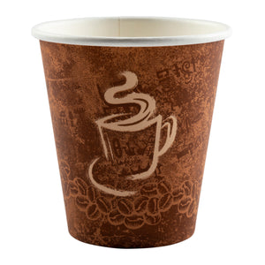 Cup Hot Paper Single Wall 10oz, Case 50x20