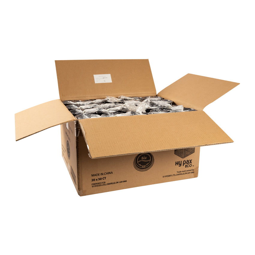 Lid for Kraft Ripple Cup 80mm Nature, Case 50x20