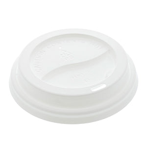 Lid Hot Cup 90mm White, Case 50x20