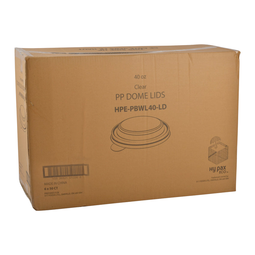 Lid PP Dome for 28 and 40oz Bowl , Case 50x6