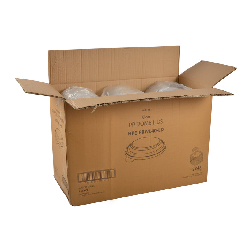 Lid PP Dome for 28 and 40oz Bowl , Case 50x6