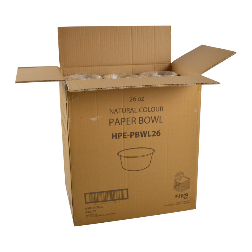 Bowl Kraft Paper 40oz, Case 50x6