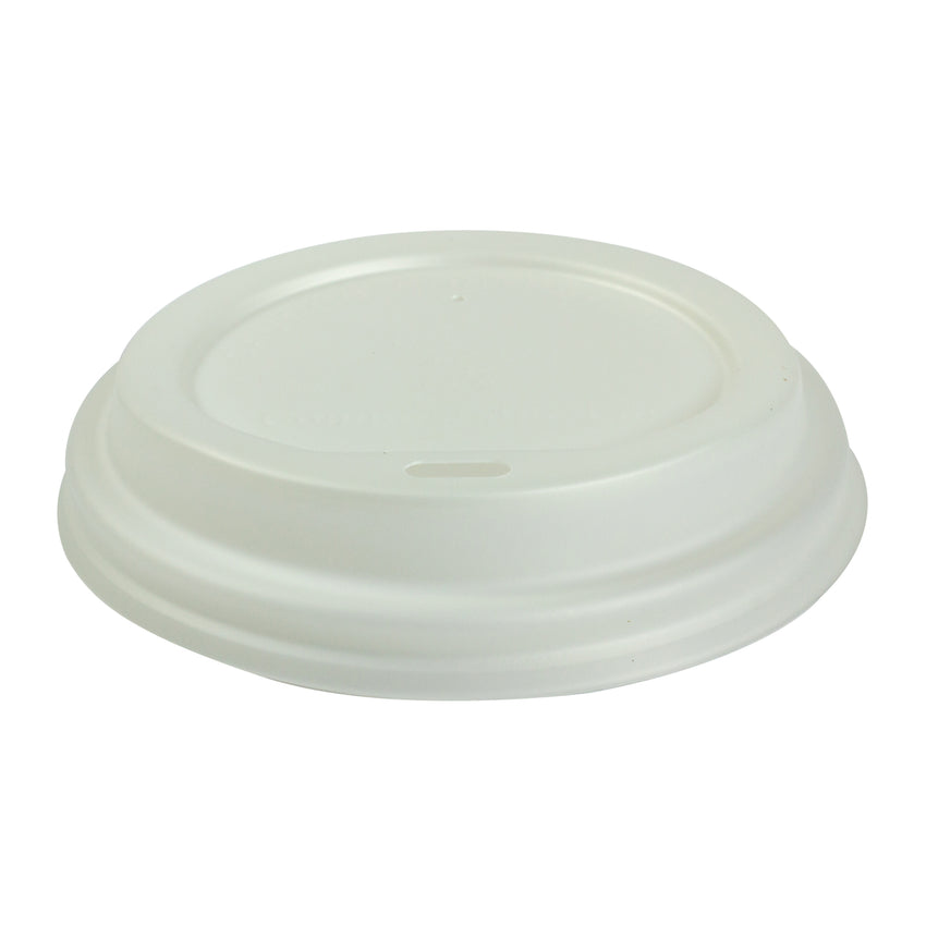 Lid Dome for 10-20oz Cup CPLA White, Case 50x20