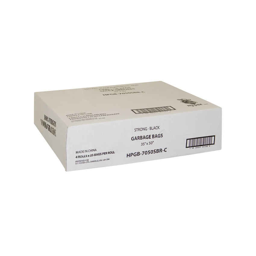 Garbage Bag 35x50 Strong Black, Case 25x4