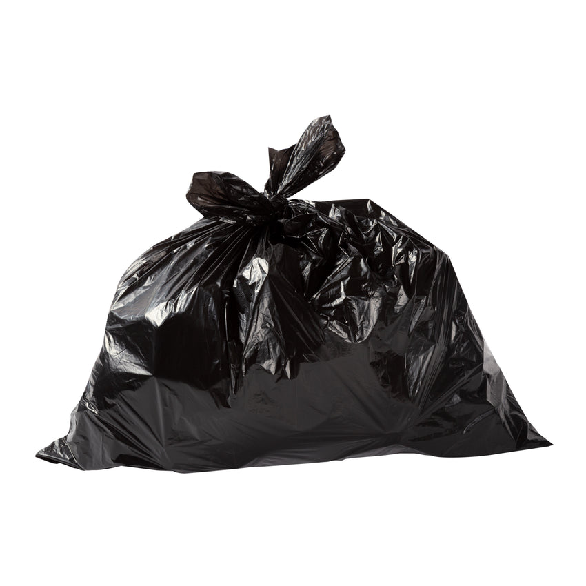 Garbage Bag 20x22 Regular Black, Case 50x10