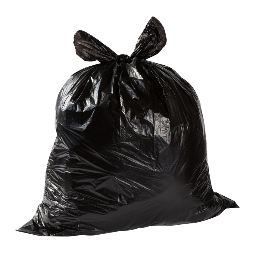 Reinforced black 50 liter garbage bag - Voussert